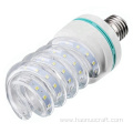 Venta caliente creativa LED bombilla de aluminio de plástico de luz de maíz 12 W